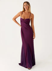 Ravello Maxi Dress - Mulberry