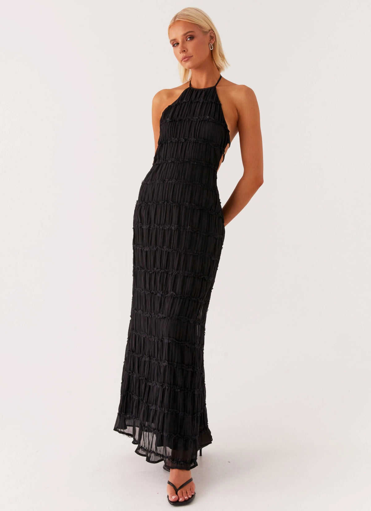 Aullie Maxi Dress - Black