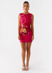 Think Of Me Mini Dress - Pink