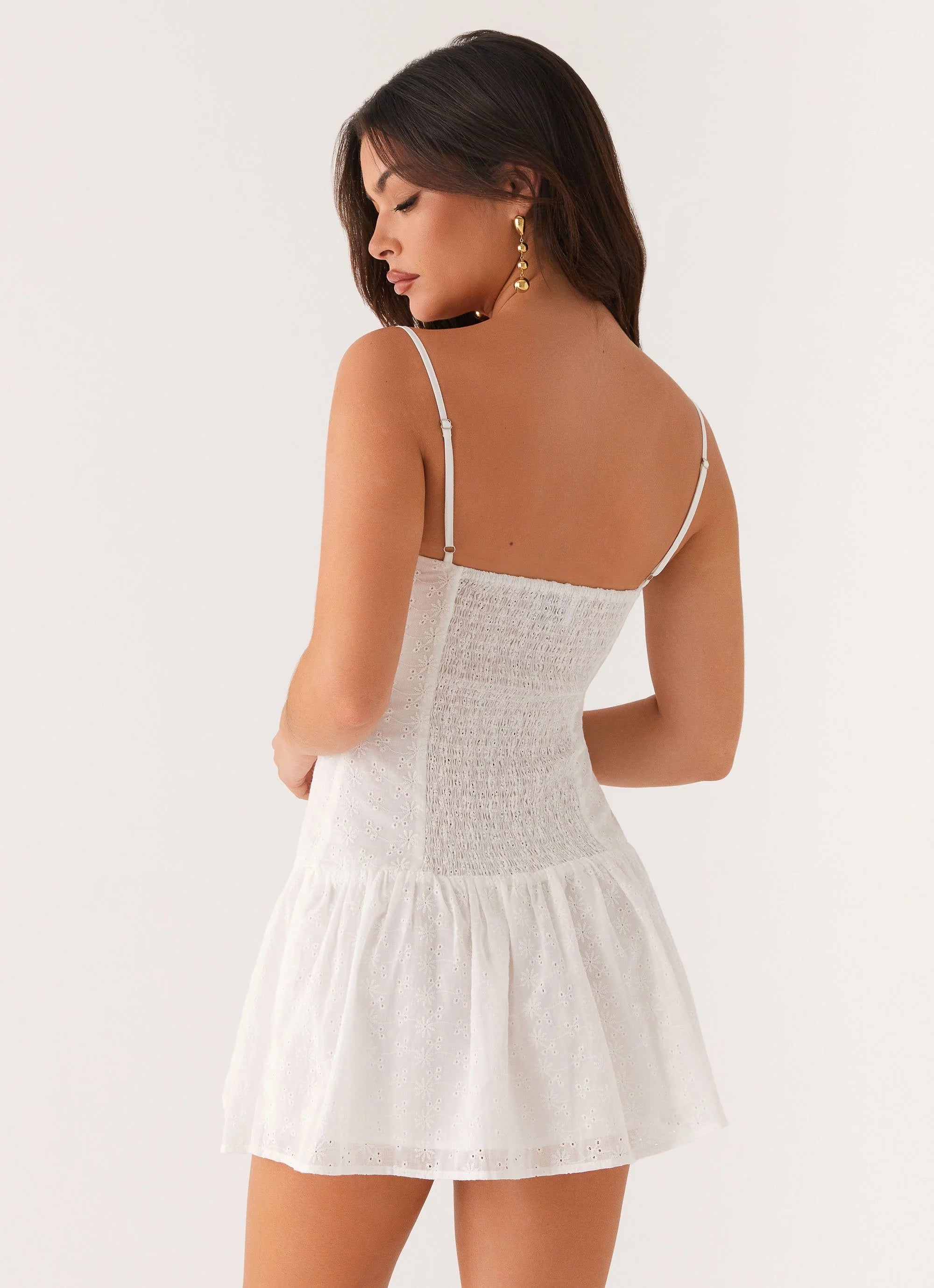 Palm Springs Mini Dress - White