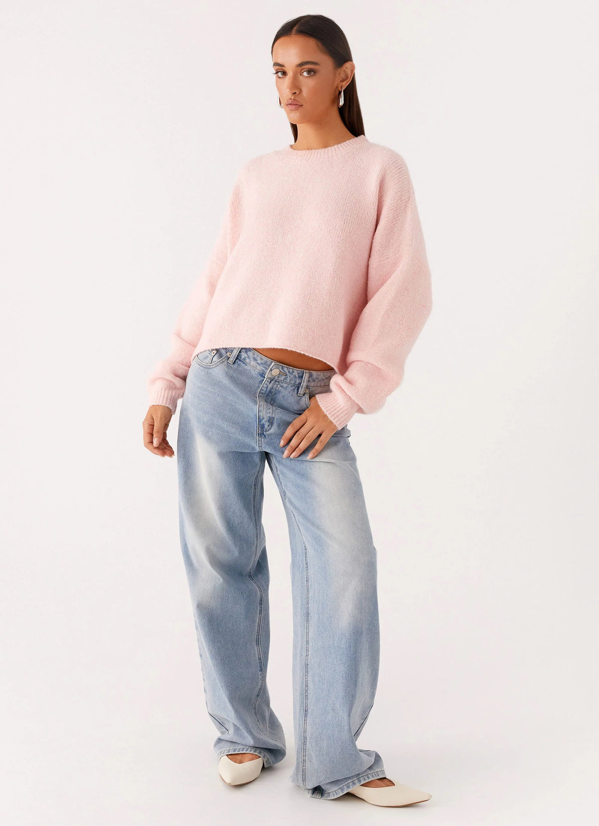 Lilah Knit Jumper - Pink