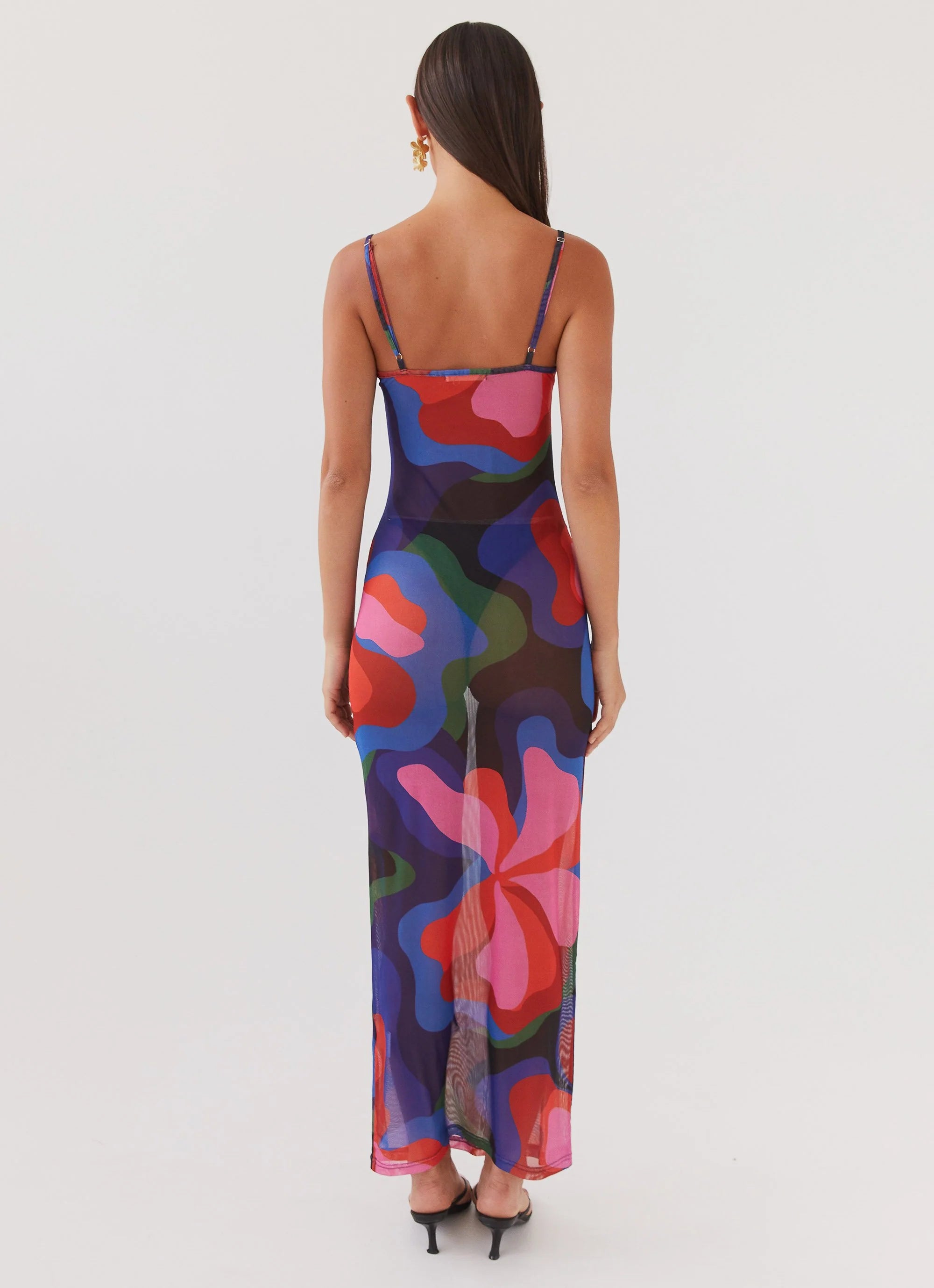 Love On The Run Maxi Dress - Floral Fantasy