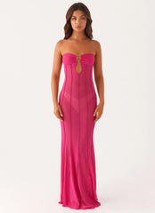 Kennedy Maxi Dress - Fuchsia