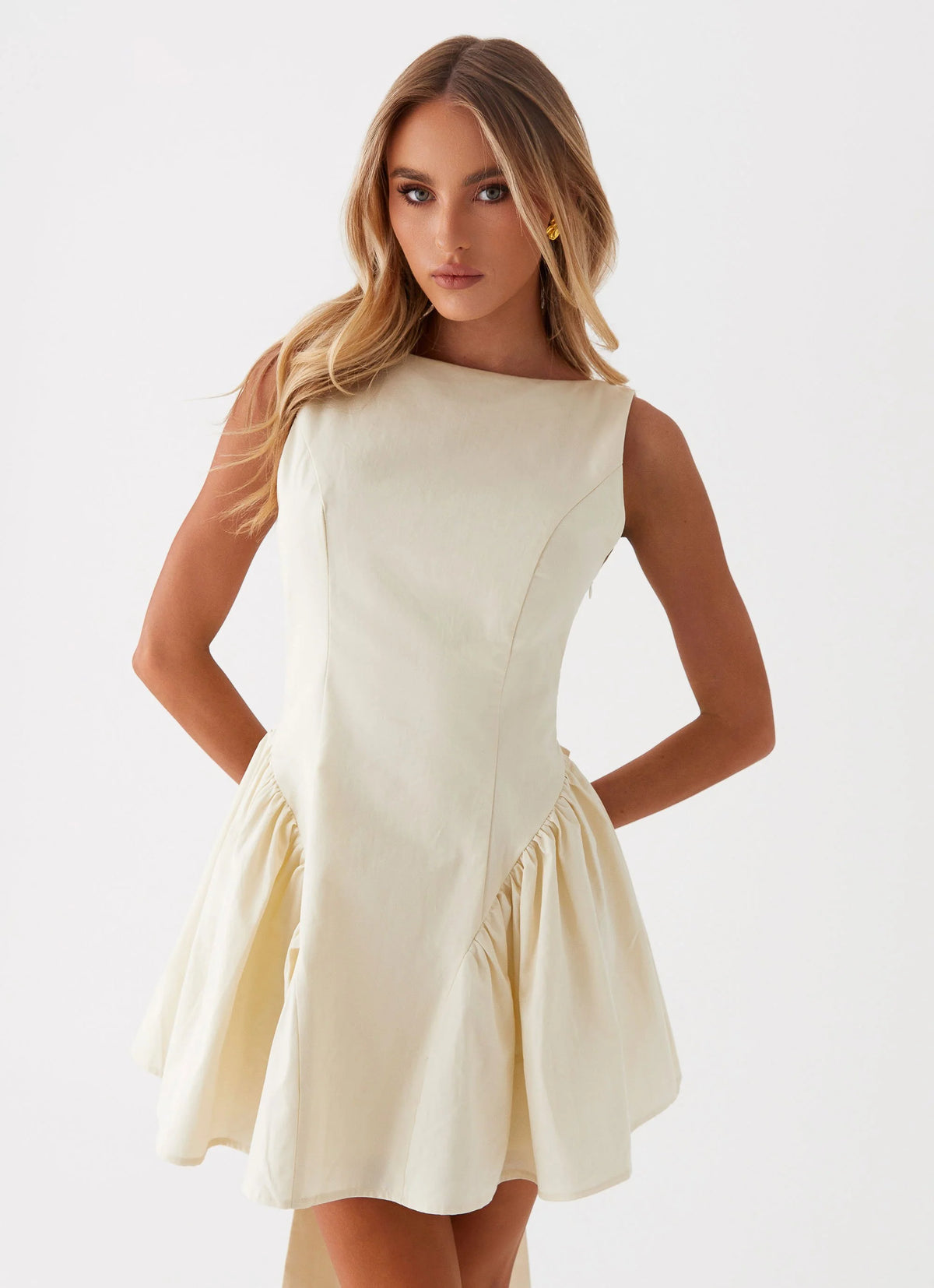 Invited Mini Dress - Ivory