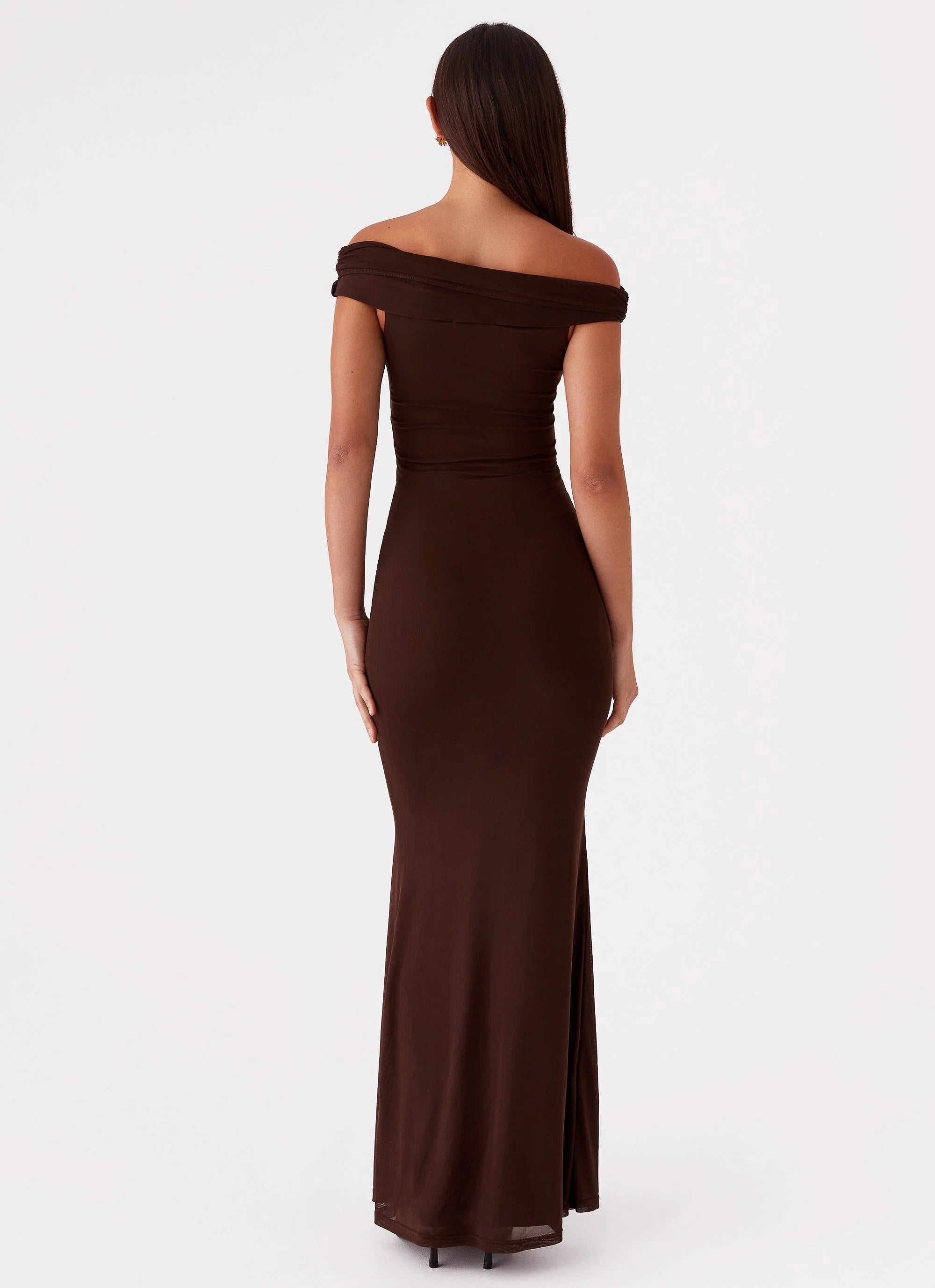 Marilyn Maxi Dress - Chocolate