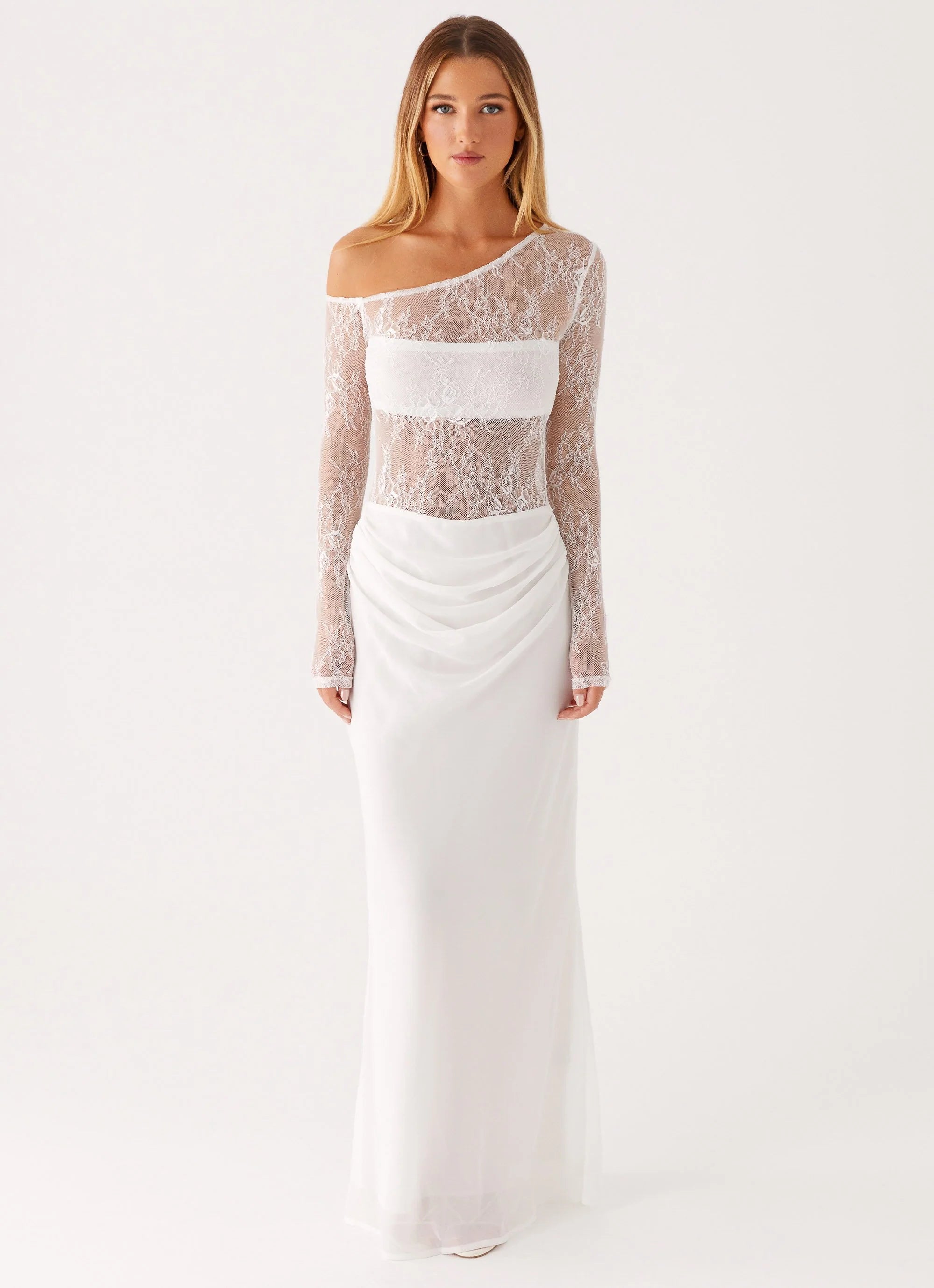 Take Your Time Maxi Dress - White