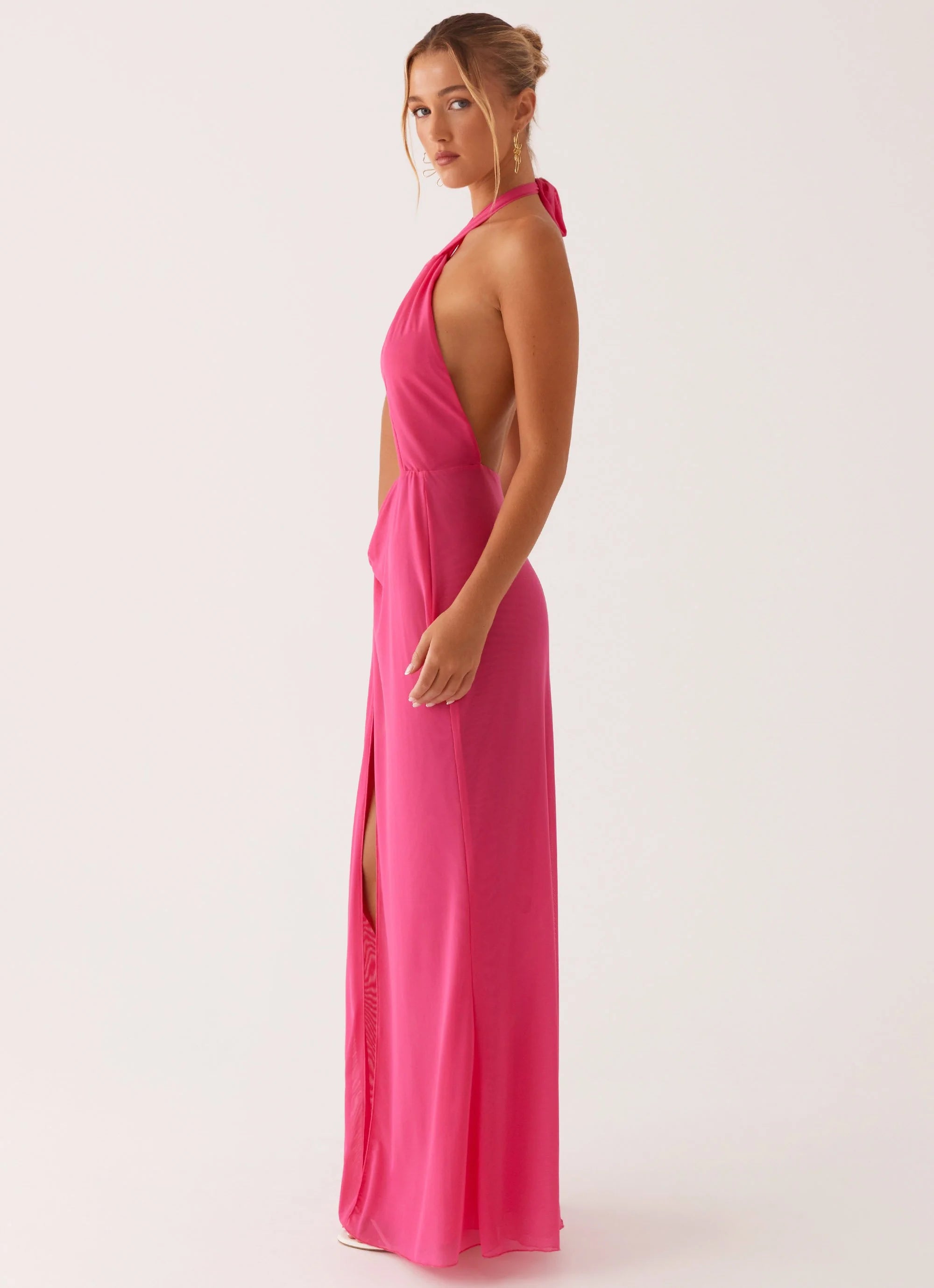 Centre Stage Maxi Dress - Pink