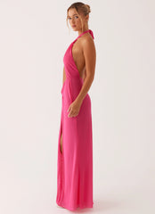 Centre Stage Maxi Dress - Pink