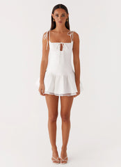 Valene Mini Dress - White