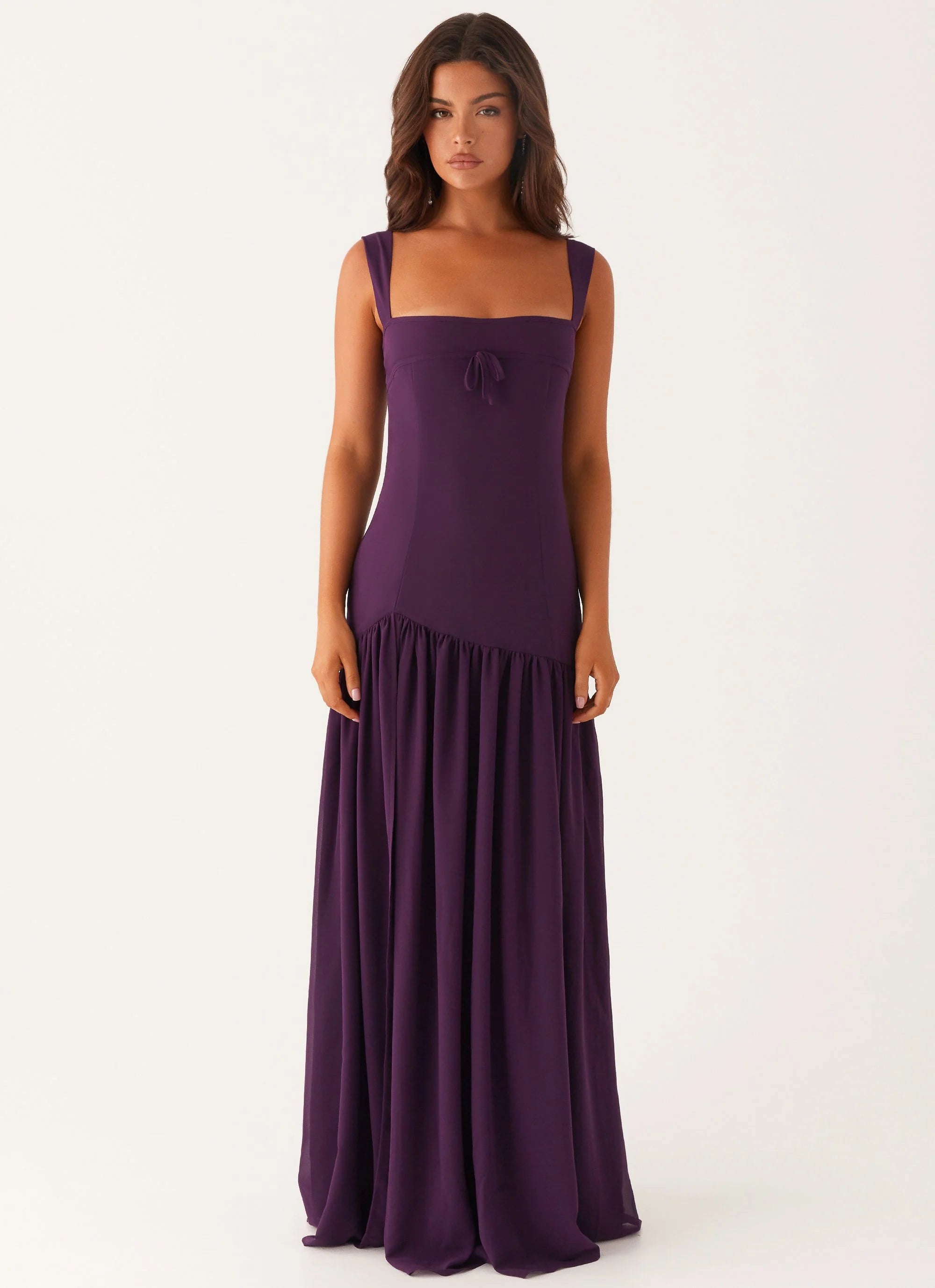 Alberta Maxi Dress - Mulberry