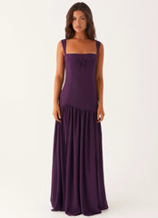 Alberta Maxi Dress - Mulberry