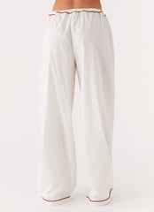 Harry Pyjama Pants - White