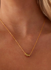 Link Up Necklace - Gold