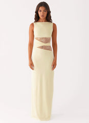 Karma Maxi Dress - Yellow