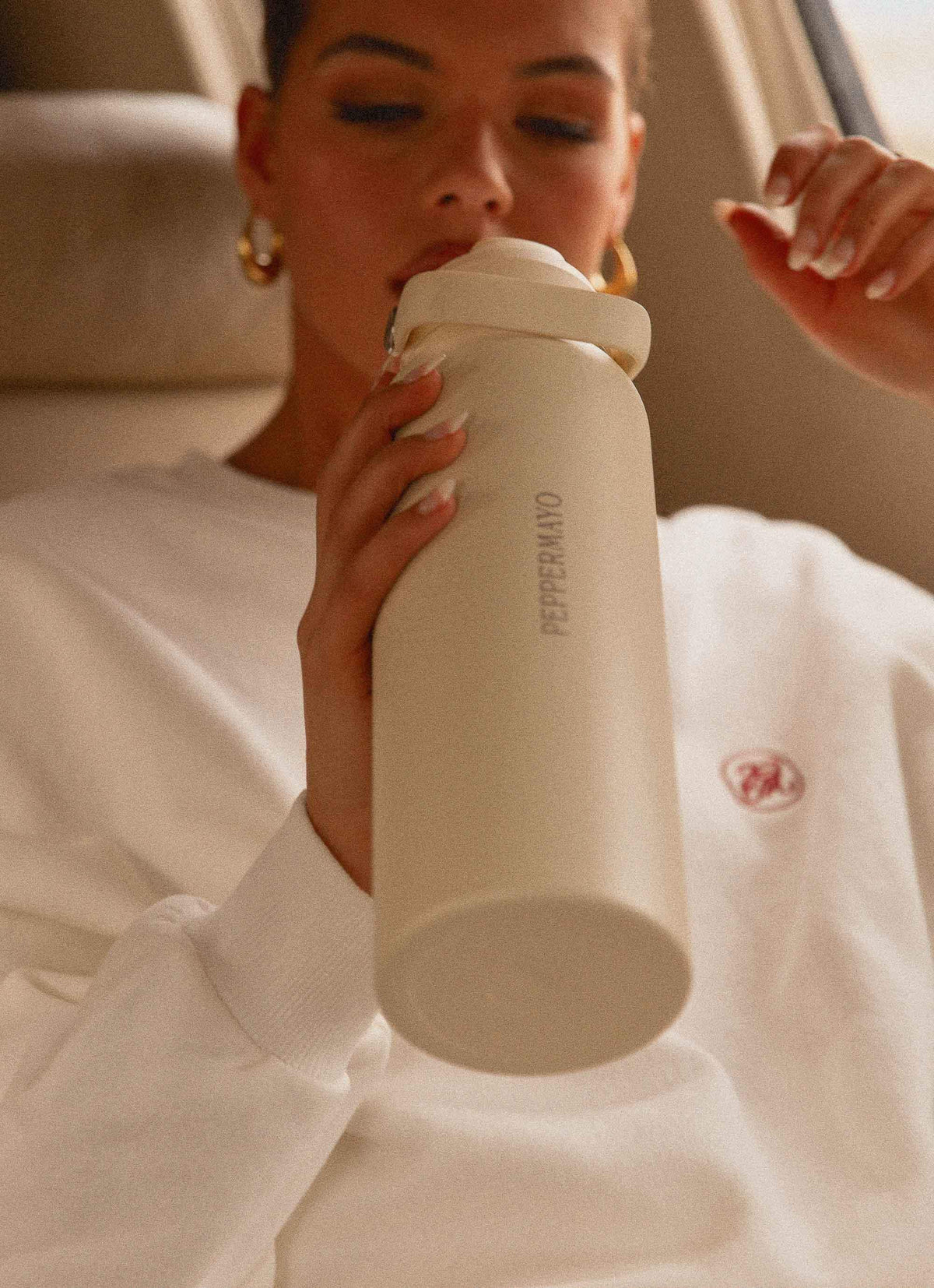 Galaxycond Water Bottle - Ivory