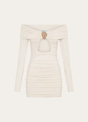 Millie Mini Dress - Ivory