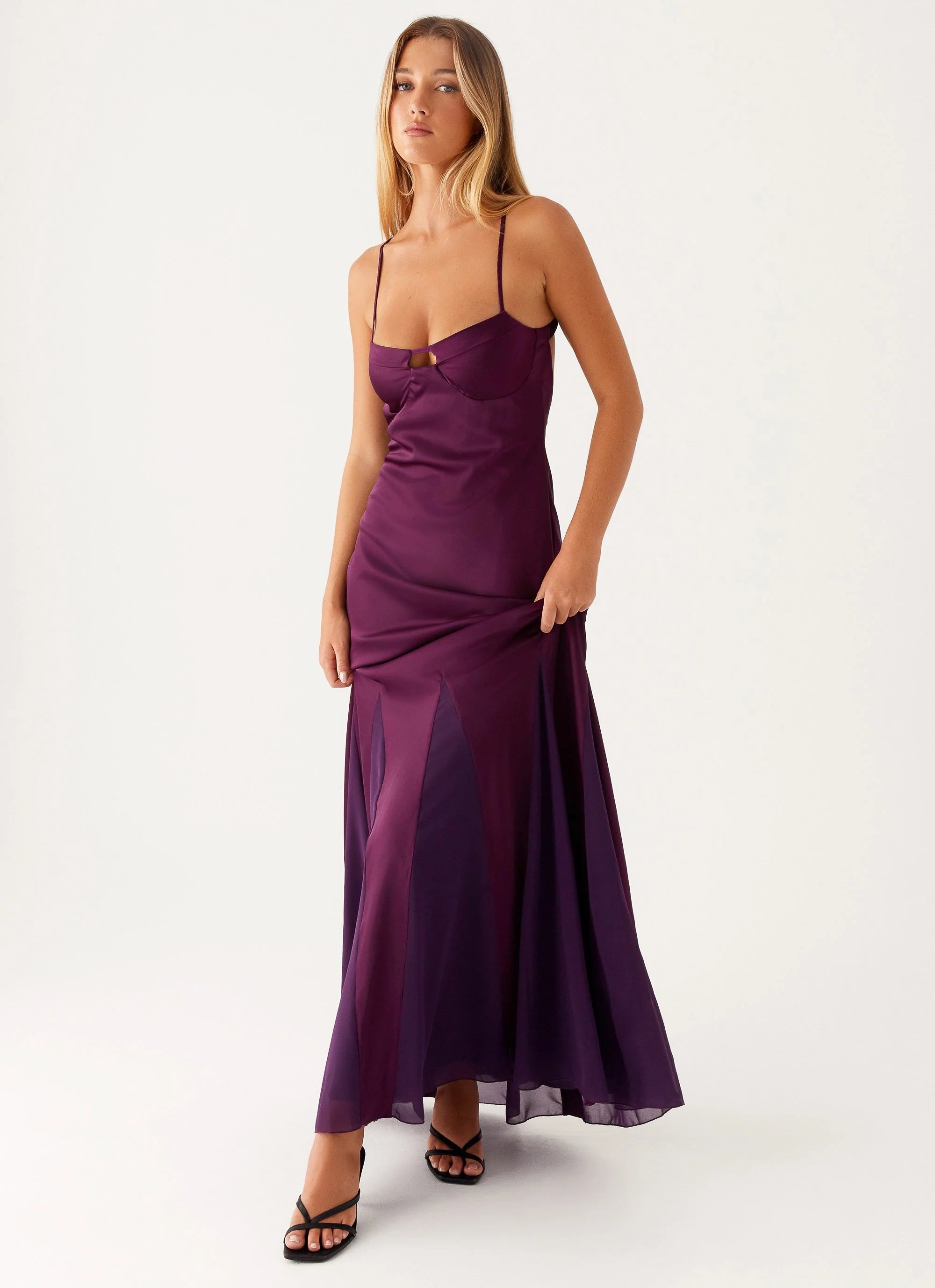 Ravello Maxi Dress - Mulberry