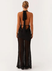 Aaliyah Maxi Dress - Black