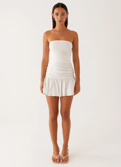 Carmel Mini Dress - White