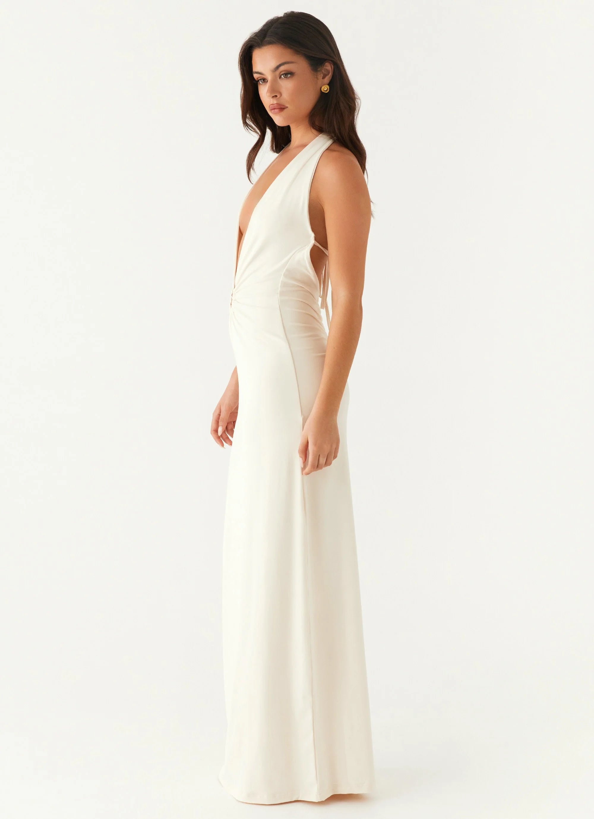 Dominica Maxi Dress - Ivory