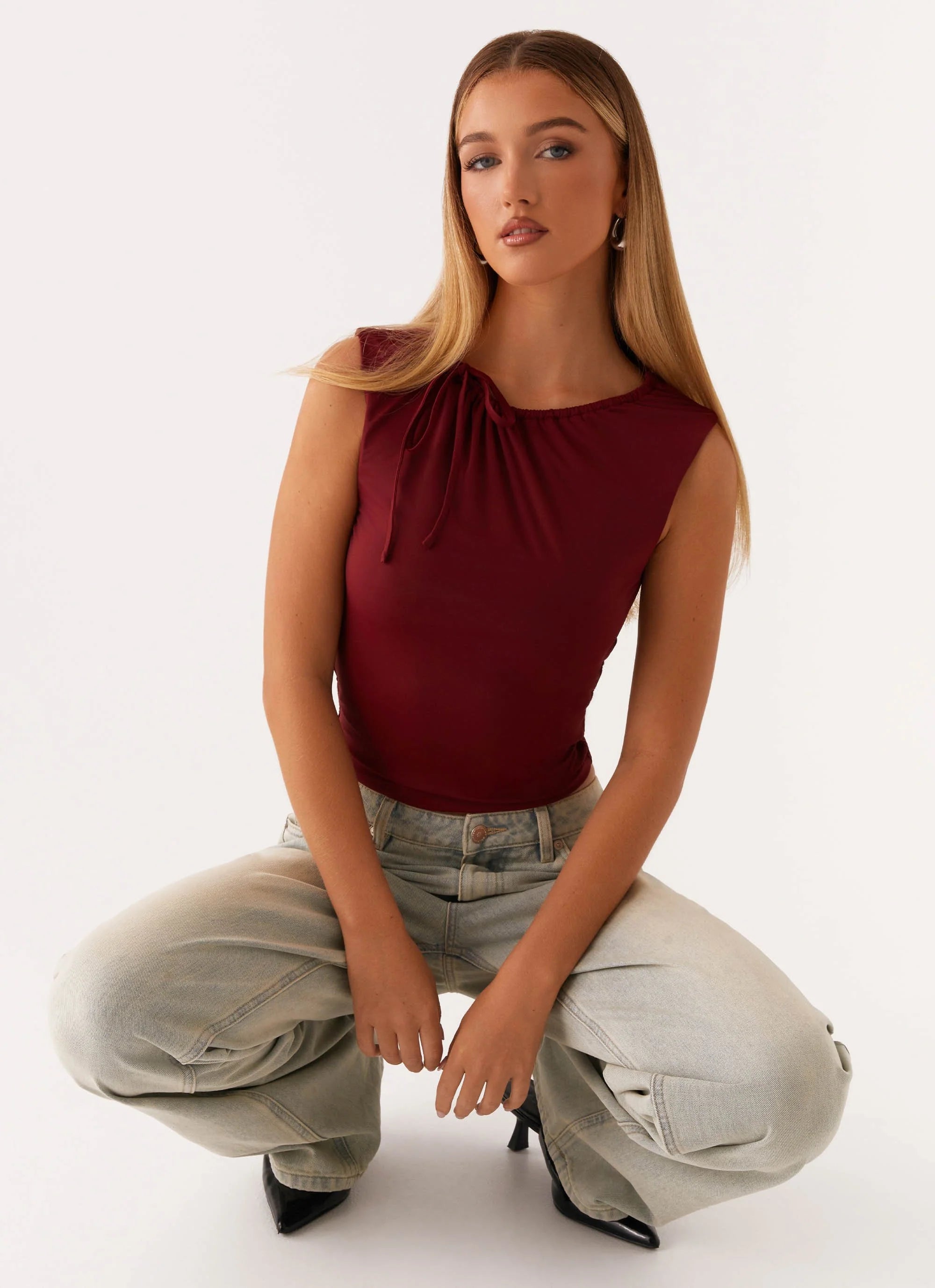 Darlee Tank Top - Mulberry