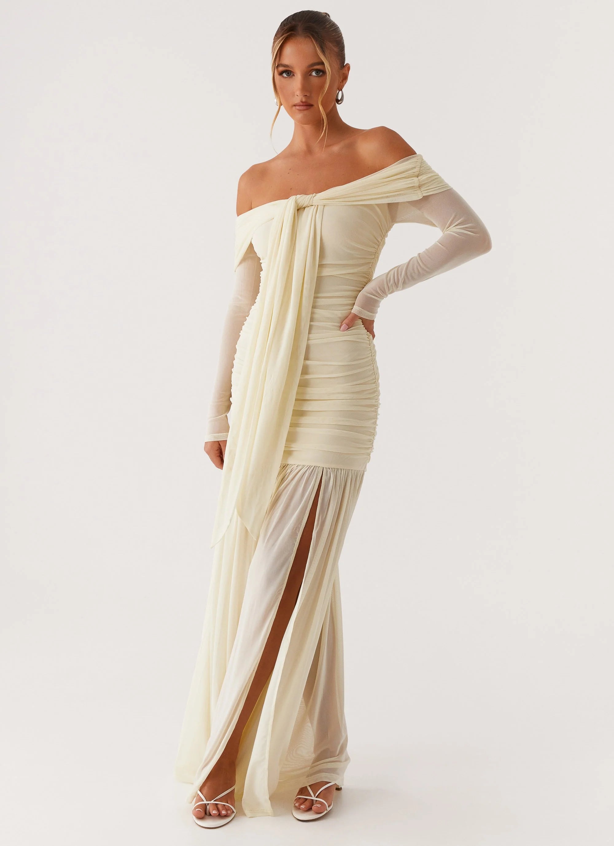 Ginny Maxi Dress - Yellow