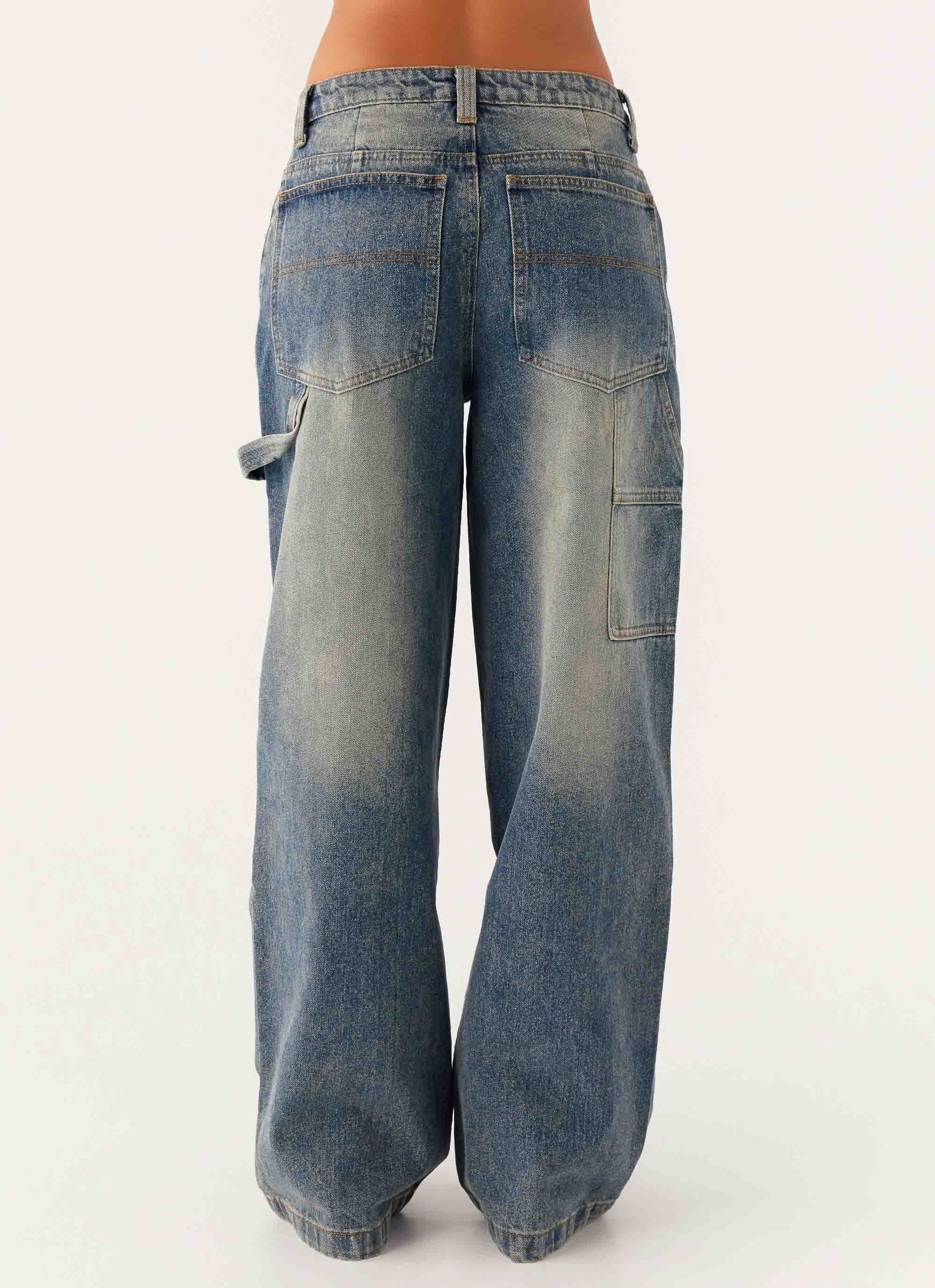 Jaylie Denim Jeans - Dirty Vintage Wash