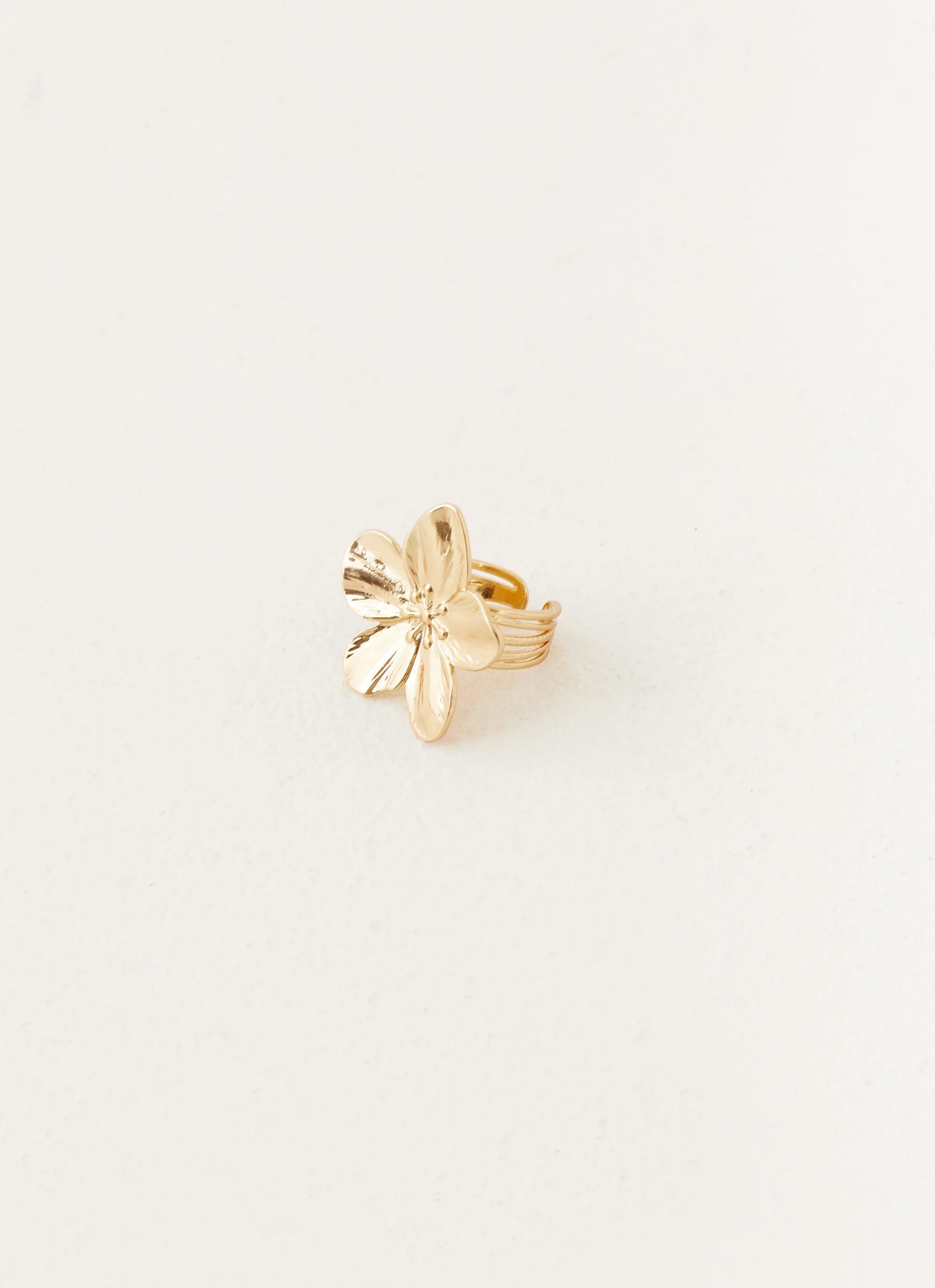 Nurture Flower Ring - Gold