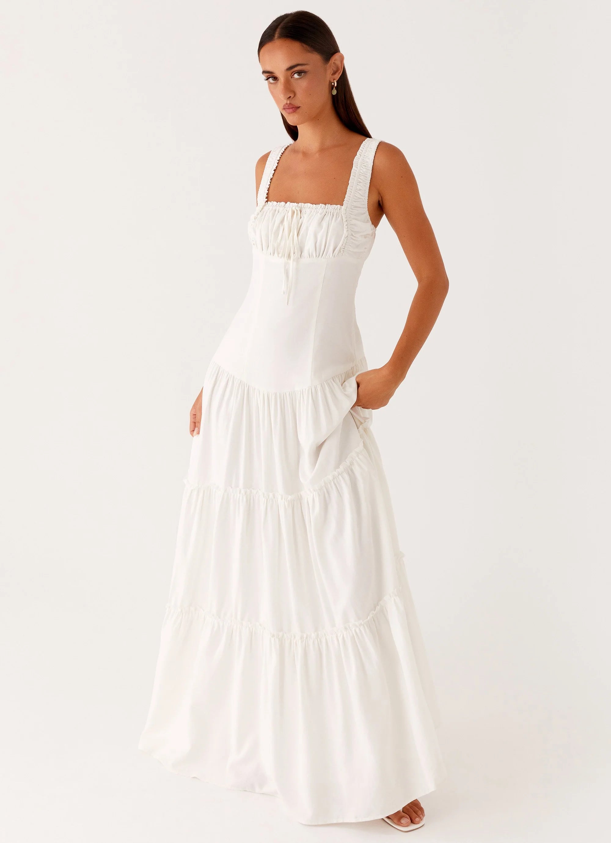 Esme Maxi Dress - White