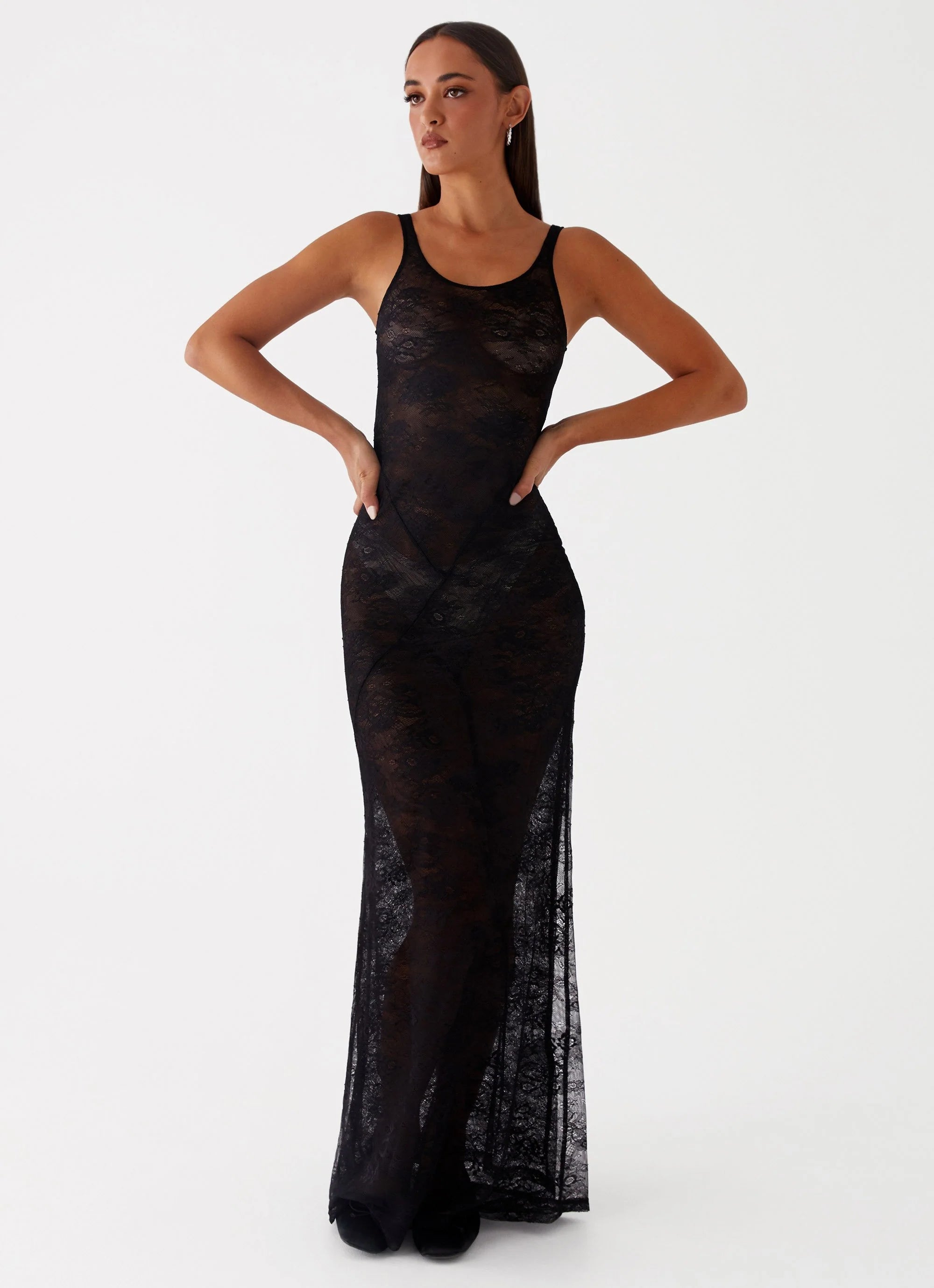 Maybe Next Time Maxi Dress - Black