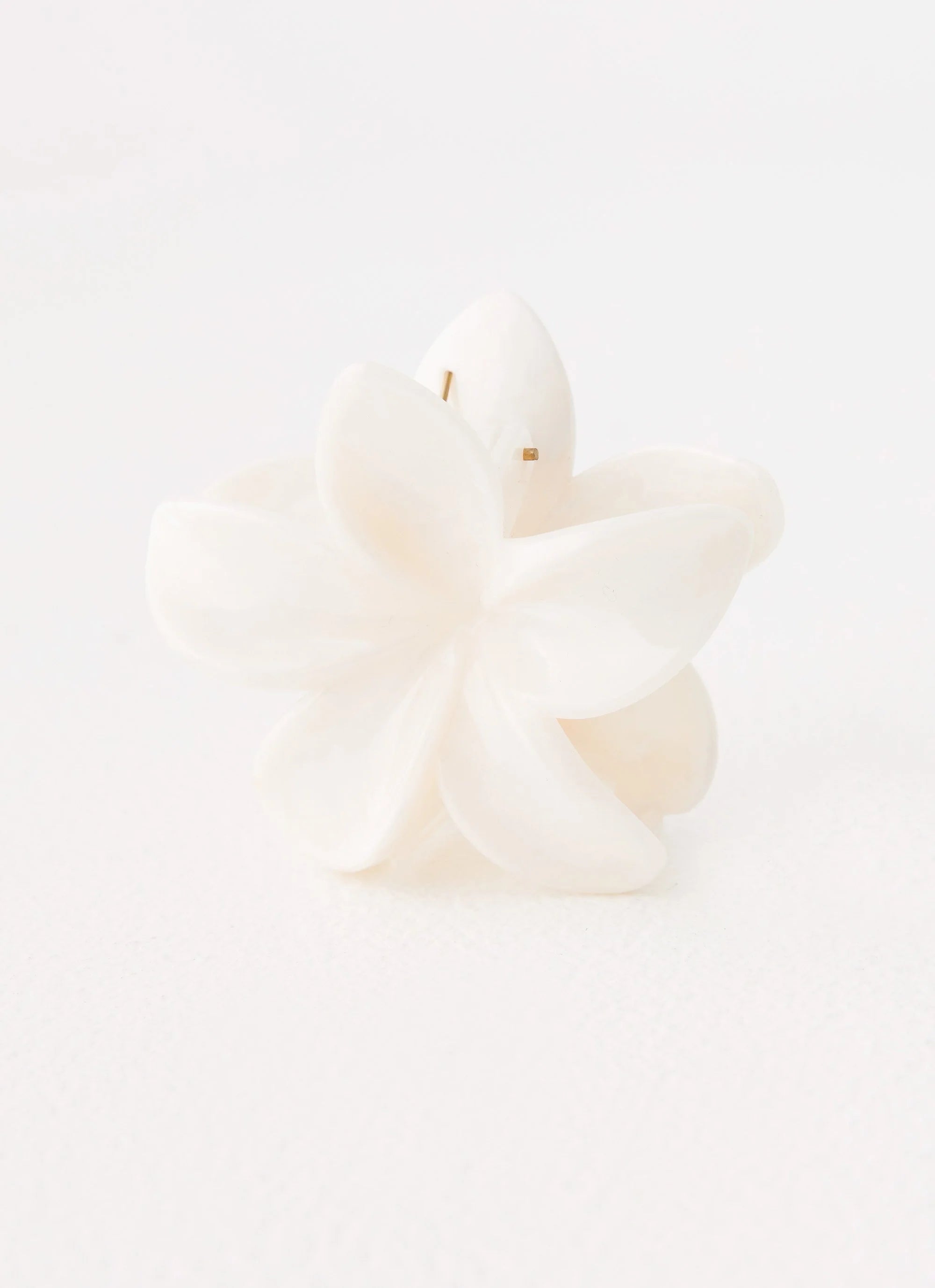 Daylight Hours Hair Clip - White