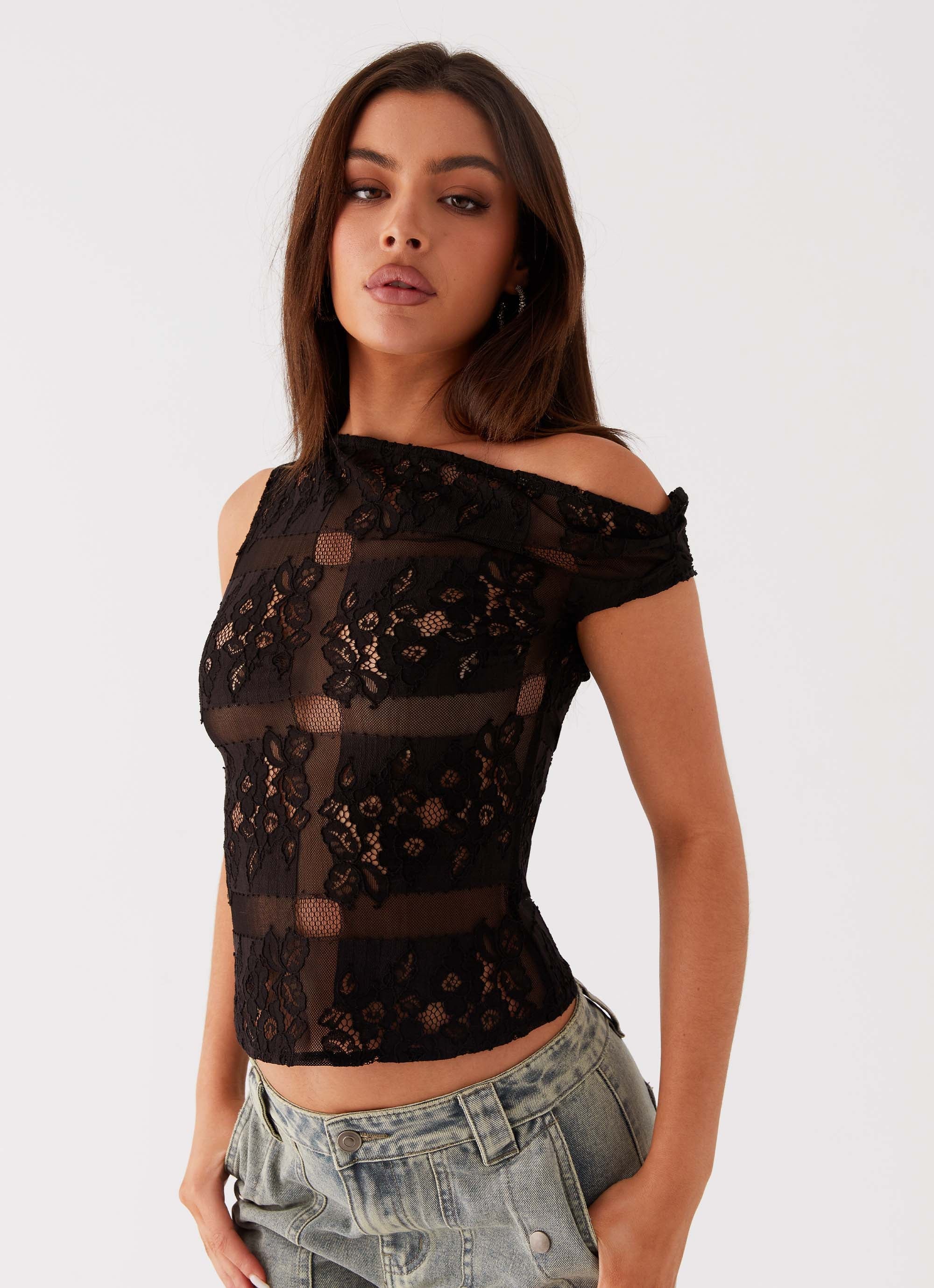 Magnetic Nightfall Top - Black