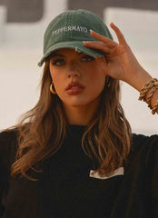 Courtside Baseball Cap - Green