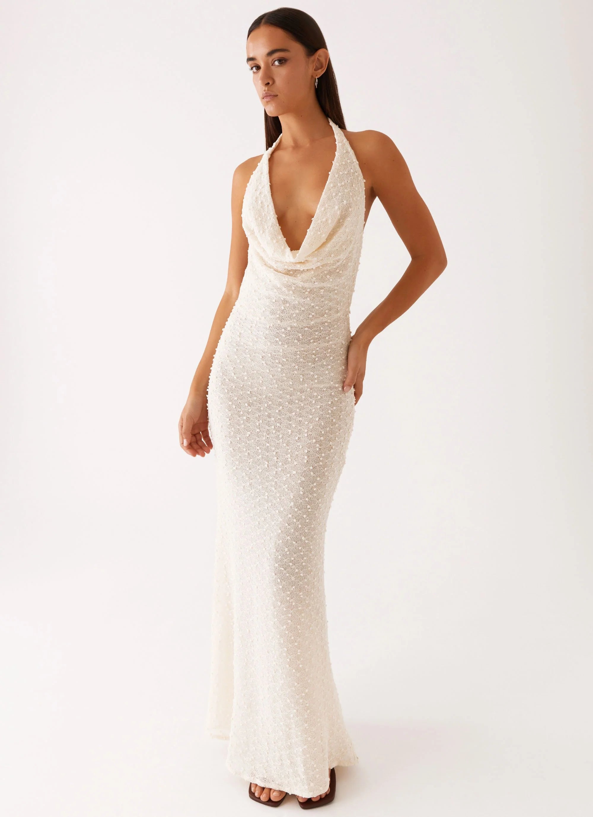 Serotonin Maxi Dress - Ivory