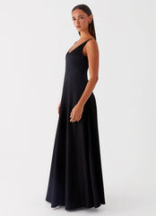 Cosma Maxi Dress - Black