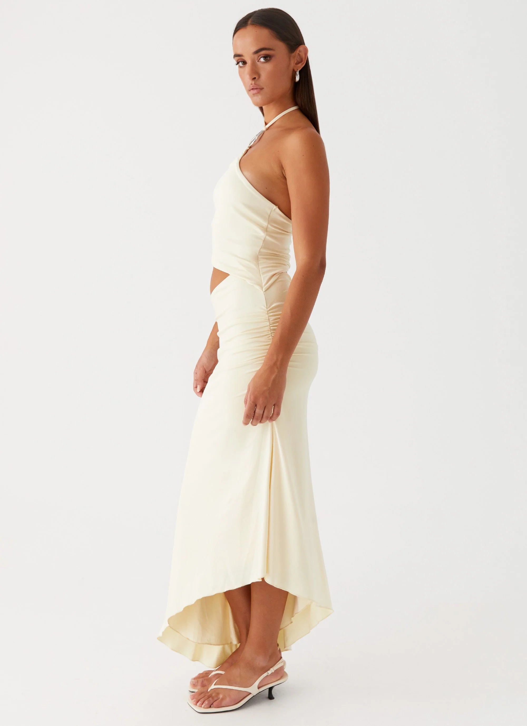 Tasha Maxi Dress - Lemon