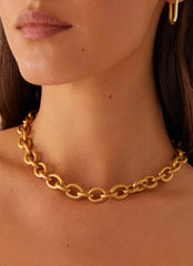 Esme Choker Necklace - Gold