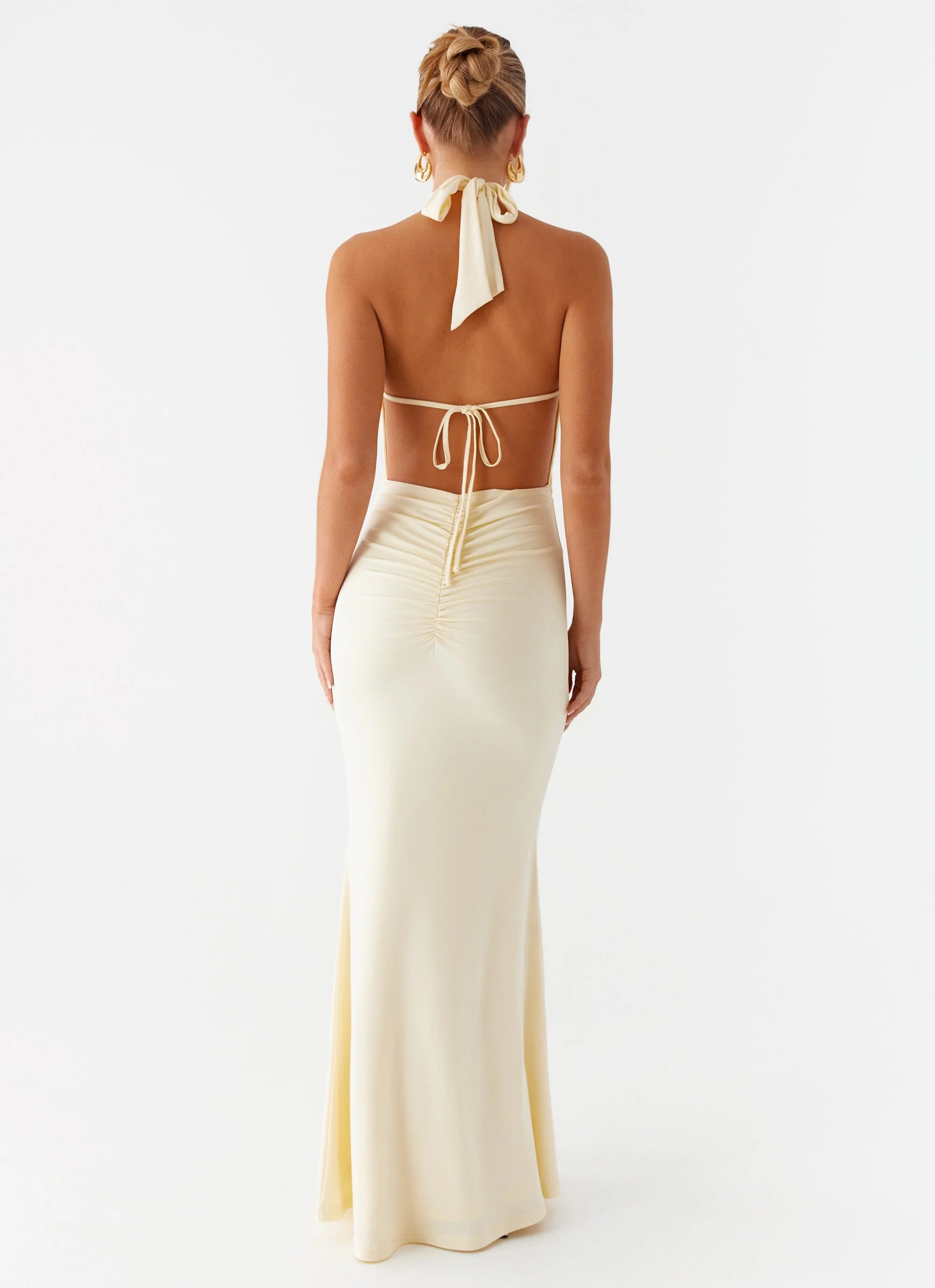 Double Take Maxi Dress - Yellow