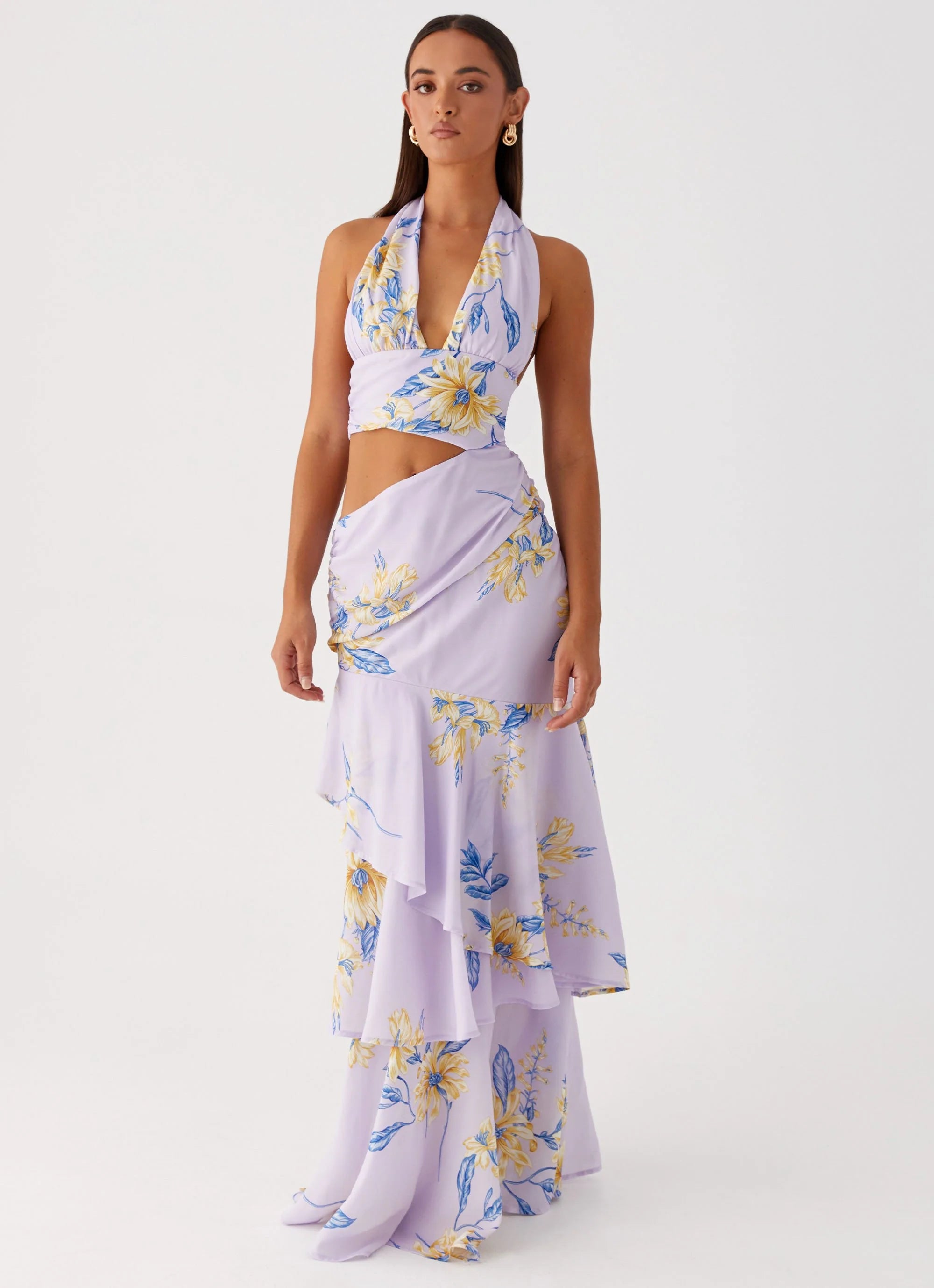 Mikayla Maxi Dress - Lavender