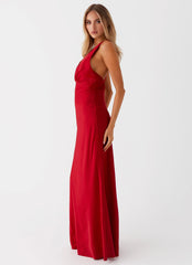 Slyvia Maxi Dress - Red