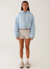 Baltimore Bomber Jacket - Pale Blue