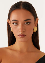 About Last Night Earrings - Gold