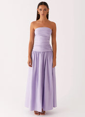 Carmel Maxi Dress - Lavender