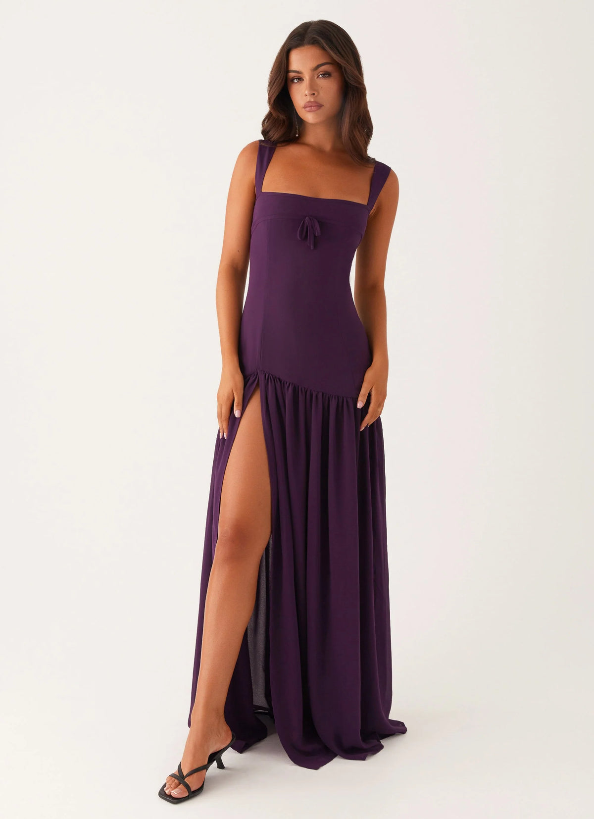 Alberta Maxi Dress - Mulberry