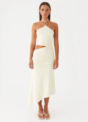 Tasha Maxi Dress - Lemon