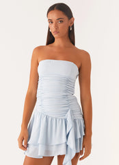 Viviana Mini Dress - Baby Blue