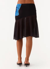 Indie Midi Skirt - Black