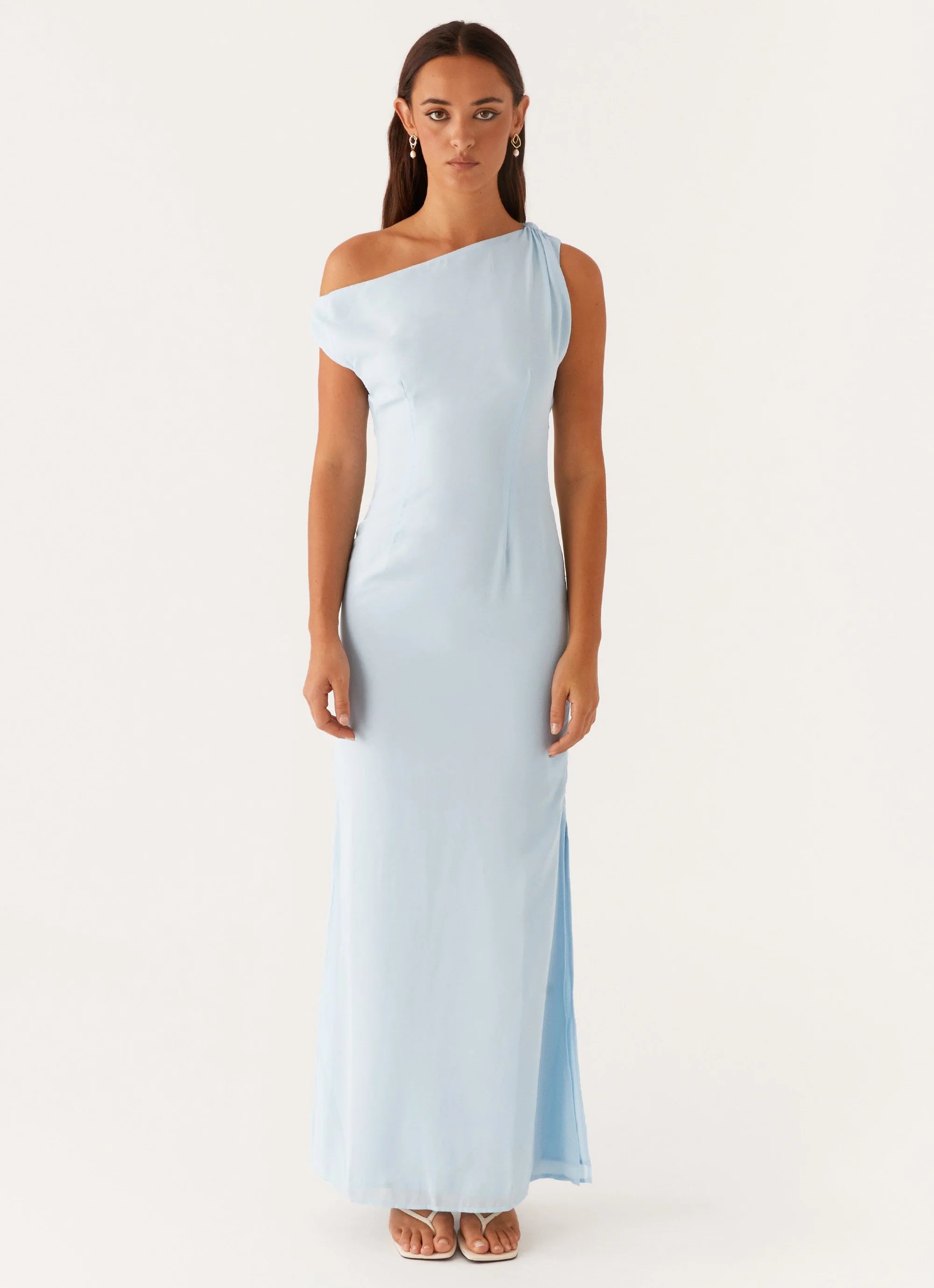 Dinner Date Maxi Dress - Blue