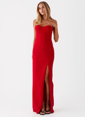 Stefanie Maxi Dress - Red