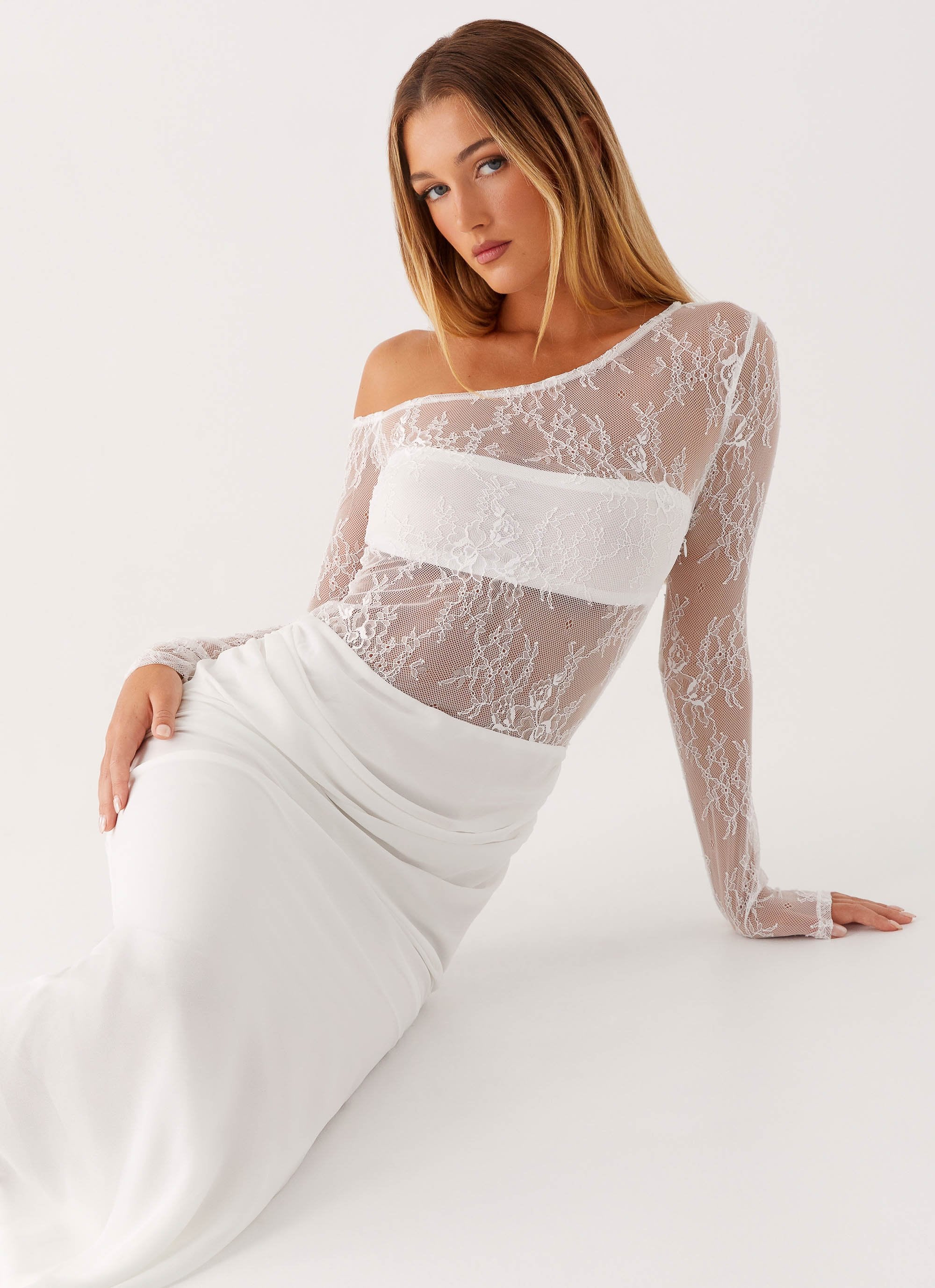 Take Your Time Maxi Dress - White